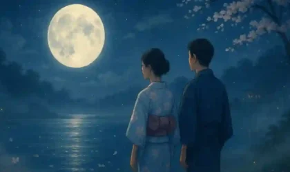 The Moon Is Beautiful Isn’t It – Japanese Secret Love Confession